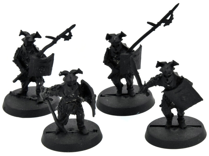 Games Workshop MIDDLE-EARTH 4 Easterling Warriors #3 METAL LOTR Easterlings