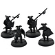 MIDDLE-EARTH 4 Easterling Warriors #3 METAL LOTR Easterlings