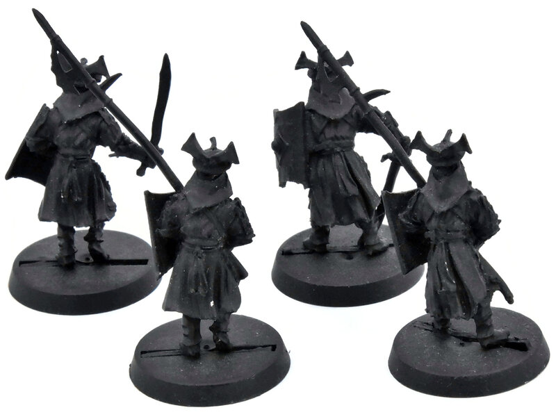 Games Workshop MIDDLE-EARTH 4 Easterling Warriors #3 METAL LOTR Easterlings