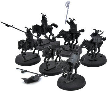 MIDDLE-EARTH 6 Easterling Kataphracts #1 METAL HORSES LOTR converted