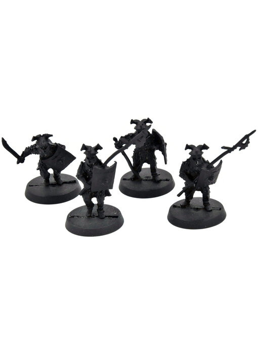 MIDDLE-EARTH 4 Easterling Warriors #1 METAL LOTR Easterlings