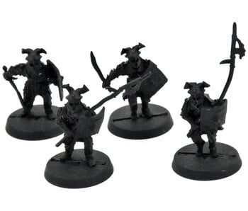 MIDDLE-EARTH 4 Easterling Warriors #4 METAL LOTR Easterlings