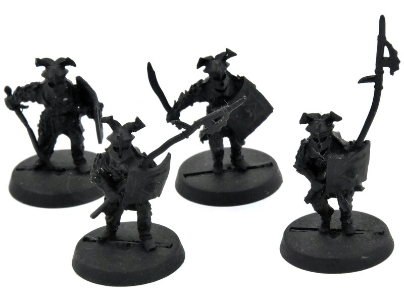 Games Workshop MIDDLE-EARTH 4 Easterling Warriors #4 METAL LOTR Easterlings