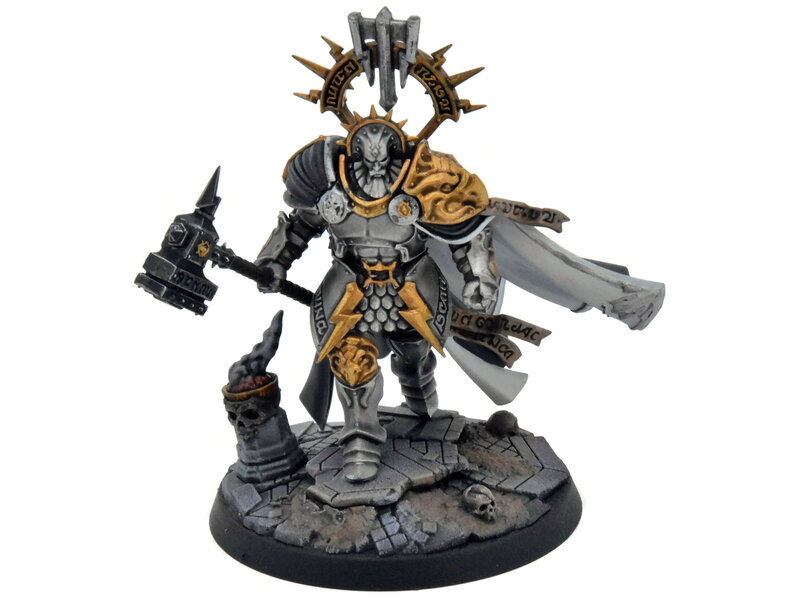 Games Workshop STORMCAST ETERNALS Lord Commander Bastian Carthalos #1 WELL PAINTED Sigmar