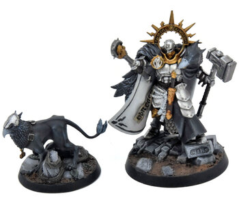 STORMCAST ETERNALS Lord Imperatant With Gryphhound #1 WELL PAINTED Sigmar