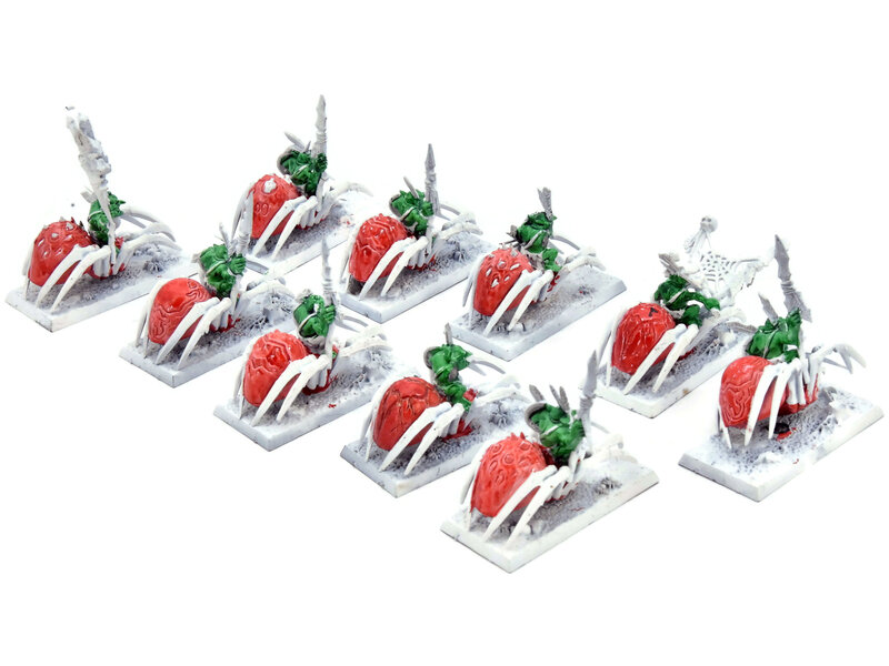 Games Workshop GLOOMSPITE GITZ 10 Grot Spider Riders #1 Warhammer Sigmar