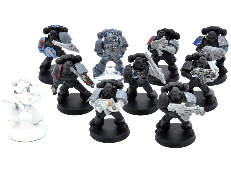 Games Workshop SPACE MARINES 10 Tactical Marines #4 Warhammer 40K