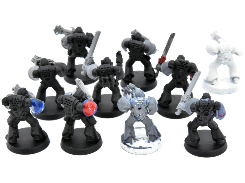 Games Workshop SPACE MARINES 10 Tactical Marines #4 Warhammer 40K