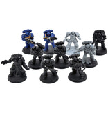 Games Workshop SPACE MARINES 10 Primaris Intercessors #1 40K missing 1 backpack