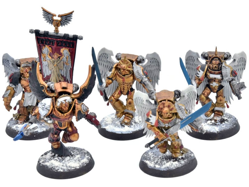 Games Workshop BLOOD ANGELS 5 Sanguinary Guards #2 Warhammer 40K