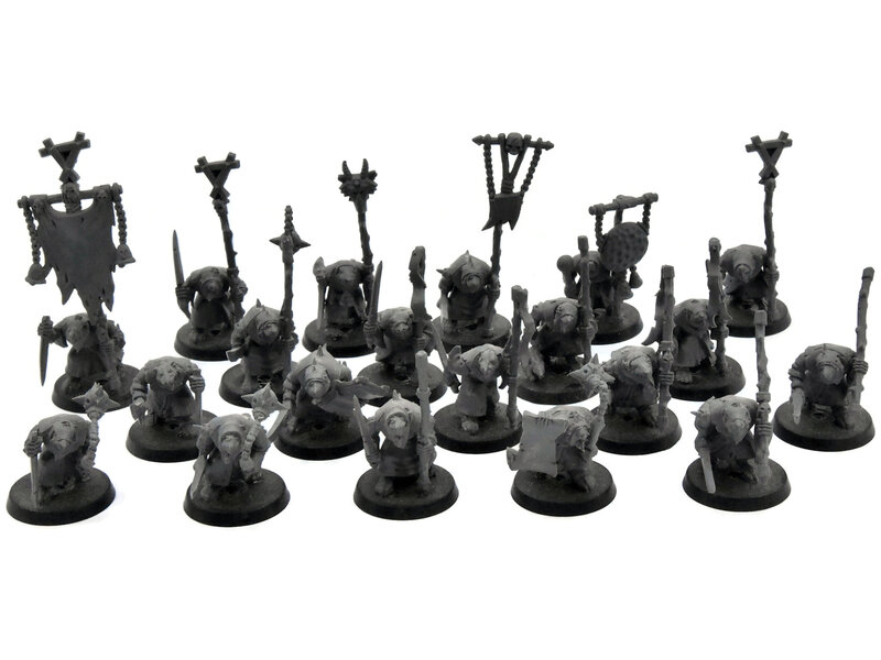 Games Workshop SKAVEN 20 Plague Monks #1 Warhammer Sigmar