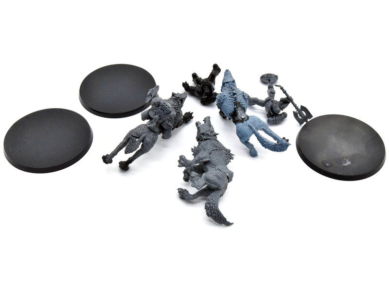Games Workshop SPACE WOLVES 3 Thunderwolf Cavalry #1 Missing Bits Warhammer 40K