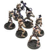 Games Workshop NECRONS 6 Warriors #1 WELL PAINTED Warhammer 40K