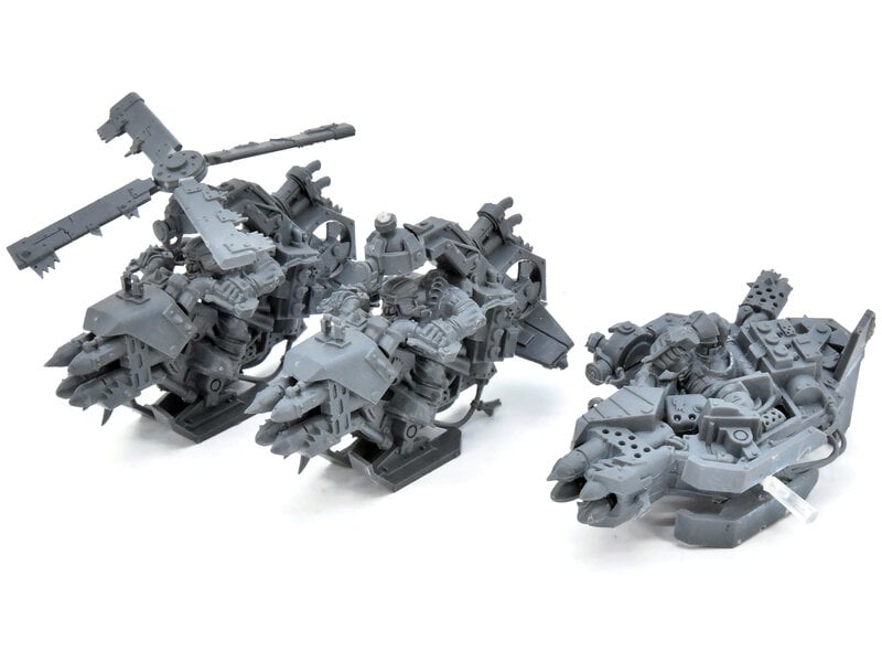 Games Workshop ORKS 3 Deffkoptas #1 Bad Condition Warhammer 40K