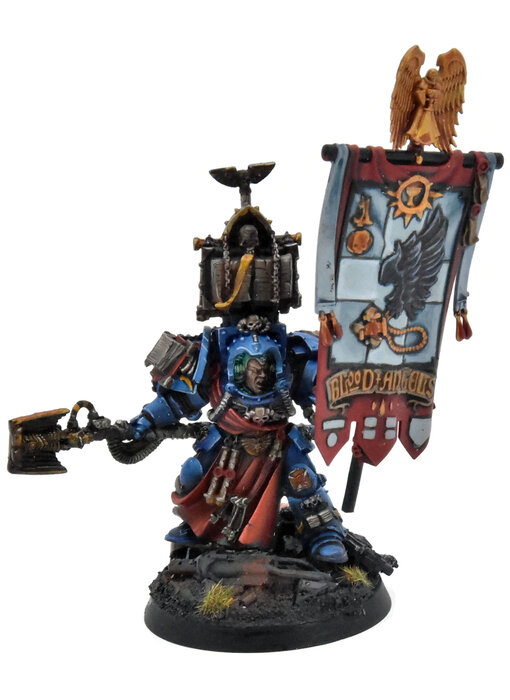 BLOOD ANGELS Librarian In Terminator Armour #1 METAL PRO PAINTED Warhammer 40K