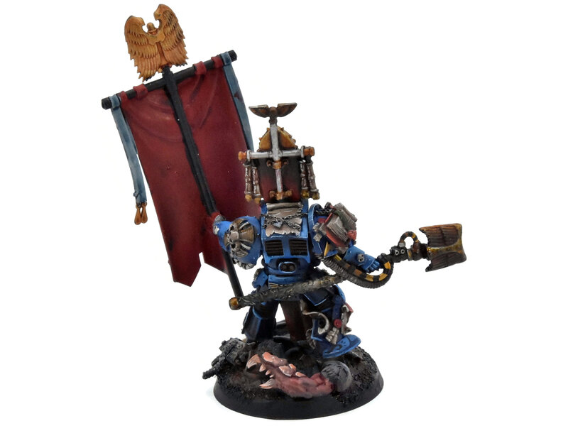Games Workshop BLOOD ANGELS Librarian In Terminator Armour #1 METAL PRO PAINTED Warhammer 40K