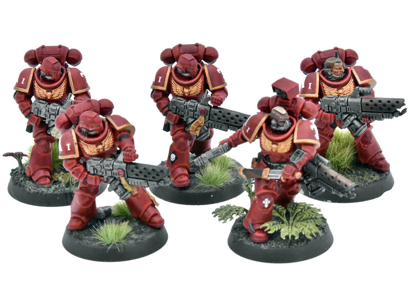Games Workshop SPACE MARINES 5 Infernus Marines #1 Warhammer 40K