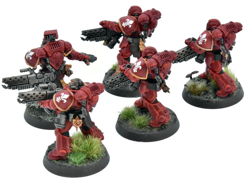 Games Workshop SPACE MARINES 5 Infernus Marines #1 Warhammer 40K