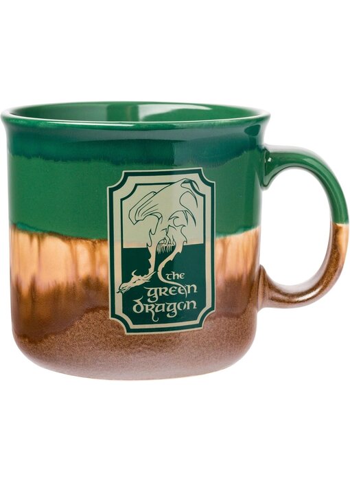 Lord of the Rings Jumbo Camper Mug – Green Dragon (Glazed)