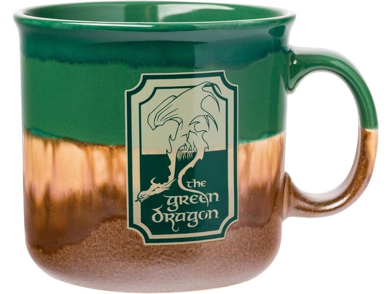 Lord of the Rings Jumbo Camper Mug – Green Dragon (Glazed)