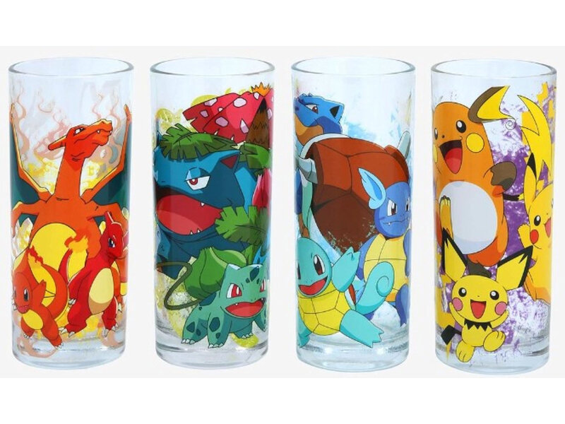 Pokémon 4pc Tumbler Set