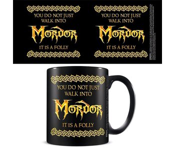 Lord of the Rings Mug – Mordor (Black)