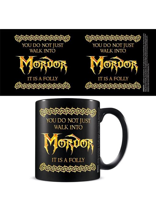 Lord of the Rings Mug – Mordor (Black)