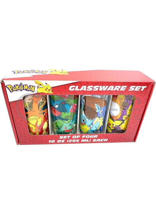 Pokémon 4pc Tumbler Set