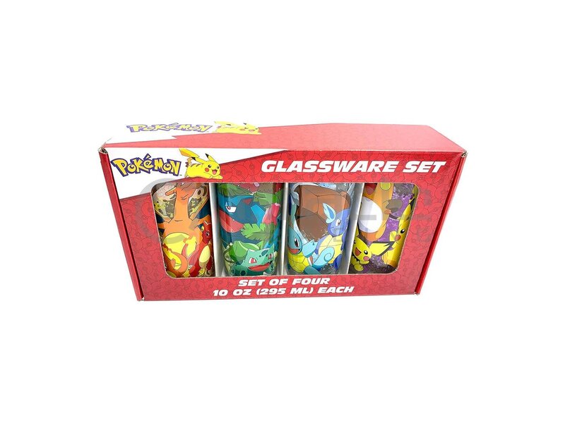 Pokémon 4pc Tumbler Set