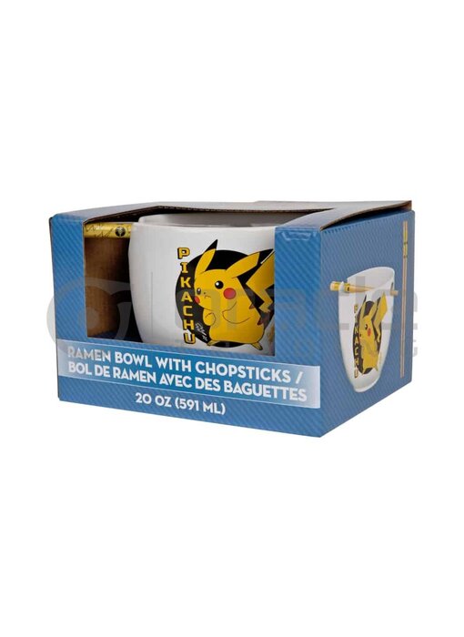 Pokémon Ramen Bowl & Chopsticks – Pikachu