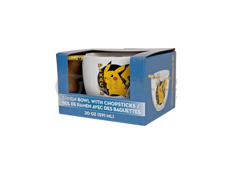 Pokémon Ramen Bowl & Chopsticks – Pikachu