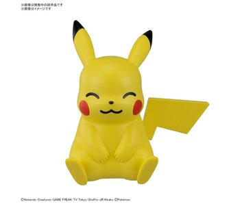 Bandai Pokemon Model Kit QUICK!! 16 Pikachu (Sitting Pose)