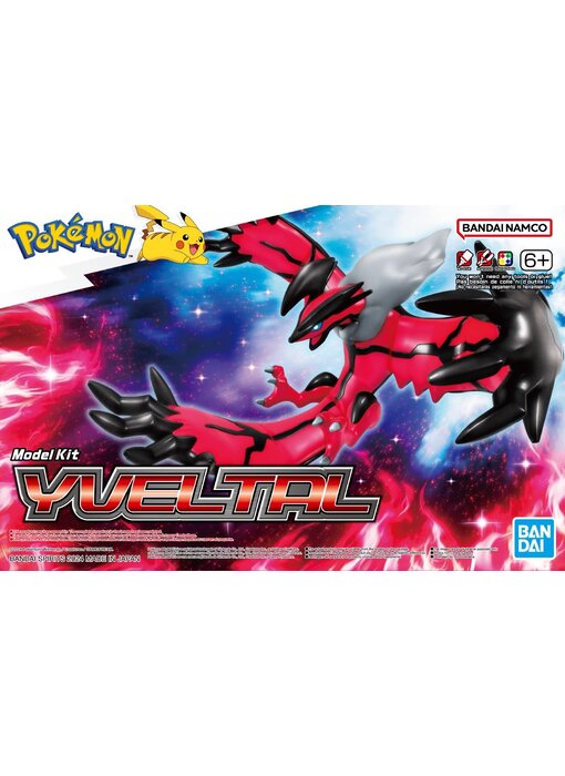 Bandai Pokémon Model Kit Yveltal