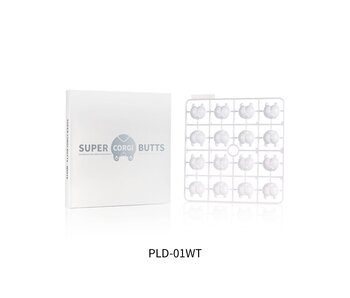 DSPIAE Super Corgi Butt Color Testing Piece - White