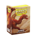Dragon Shield Sleeves Matte Amber 100ct