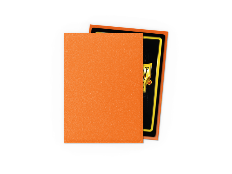 Dragon Shield Sleeves Matte Amber 100ct
