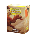Dragon Shield Sleeves Matte Amber 100ct