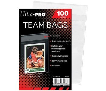 Ultra Pro Sleeves Team Bags Reseal 100ct