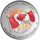 MINT $5 Proudly Canadian - Pure Silver Glow-in-the-Dark Coin - 2017