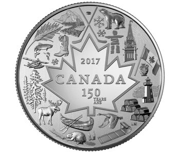 MINT $3 Heart of our Nation - Pure Silver Coin - 2017