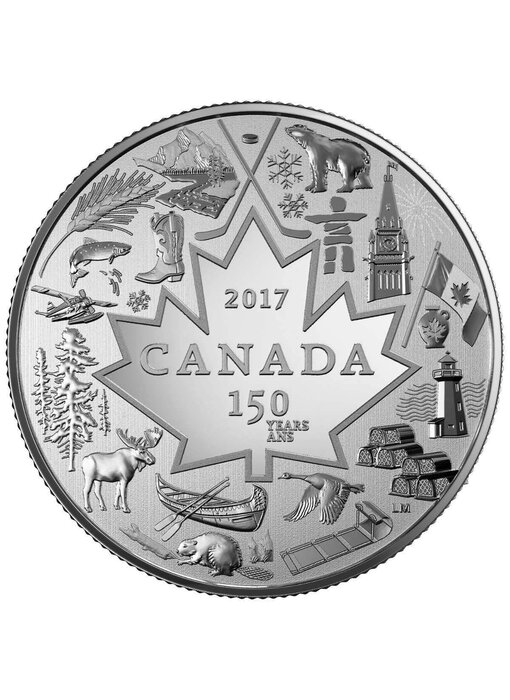 $3 Heart of our Nation - Pure Silver Coin - 2017