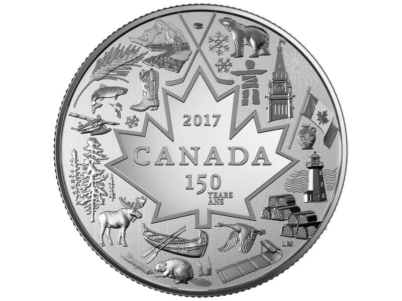 Monnaie Royale Canadienne $3 Heart of our Nation - Pure Silver Coin - 2017