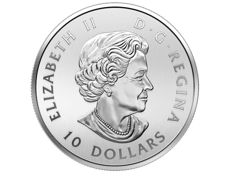 Monnaie Royale Canadienne $10 Armistice - Pure Silver Coin - 2018