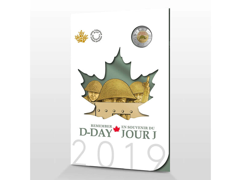 Monnaie Royale Canadienne D-Day Commemorative Collector Keepsake - 2019