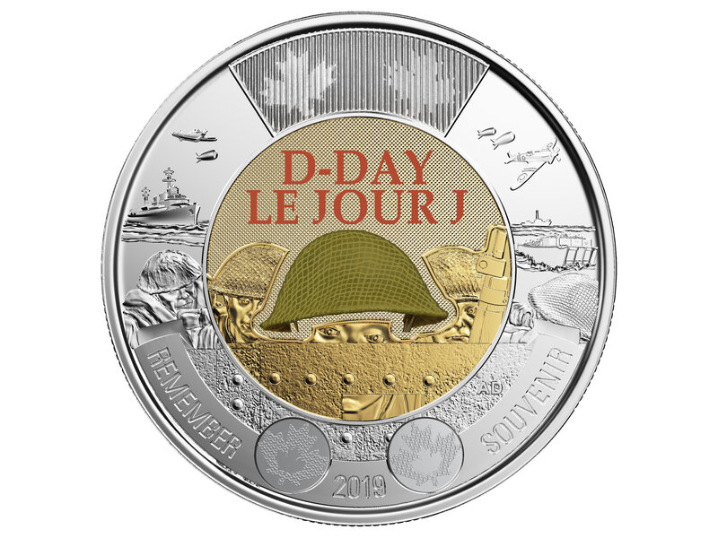 Monnaie Royale Canadienne D-Day Commemorative Collector Keepsake - 2019