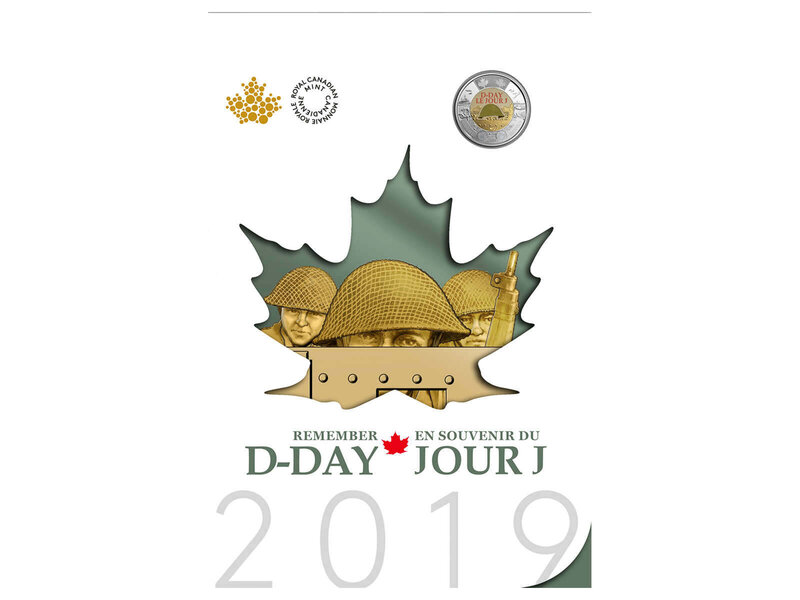 Monnaie Royale Canadienne D-Day Commemorative Collector Keepsake - 2019