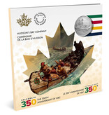 Monnaie Royale Canadienne MINT $5 350th Anniversary of Hudson's Bay Pure Silver Coin - 2020