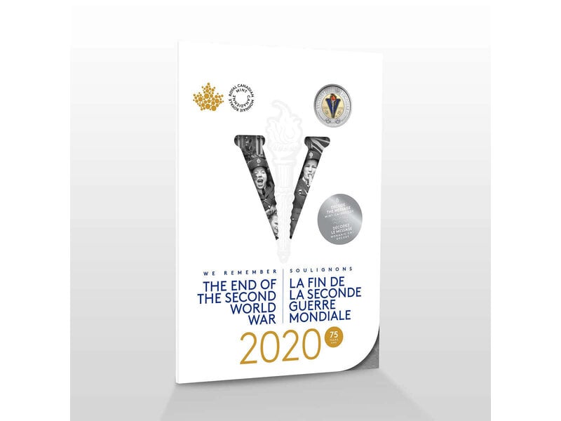 Monnaie Royale Canadienne MINT 75th Anniversary of the End of the Second World War Coins
