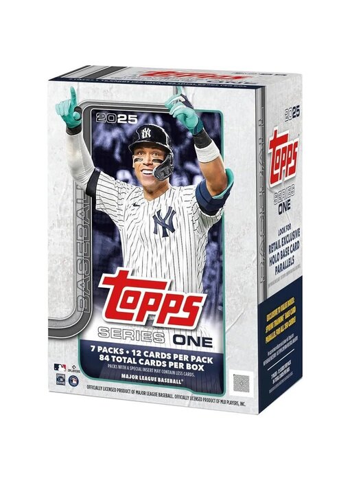 2025 Topps Series 1 Baseball 7-Pack Blaster Hobby Box