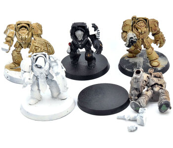 SPACE MARINES 5 Terminators #1 Missing Parts Warhammer 40K